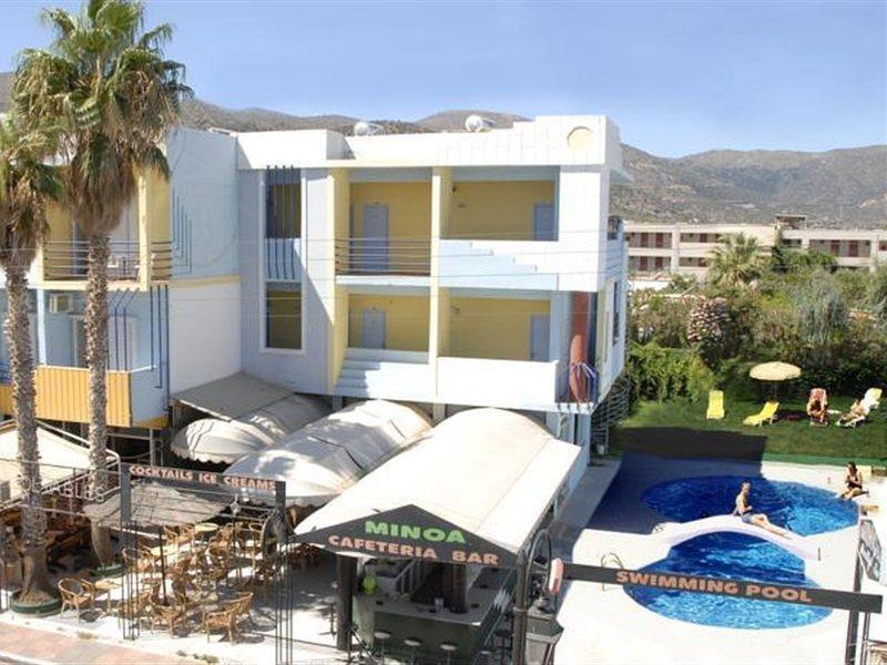 Minoa Hotel Malia Exteriör bild